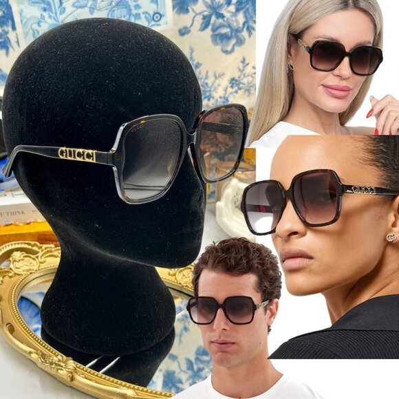Gucci Accessories - 🆕 GUCCI 🧿NWOT GG1189003 Havana Oversized Rectangular Acetate Sunglasses